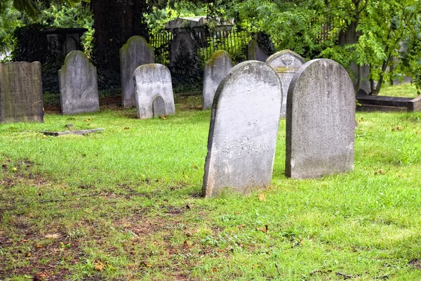 O cemitério — Fotografia de Stock