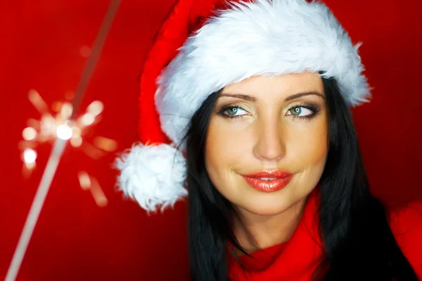 Pai Natal Mulher 2 — Fotografia de Stock