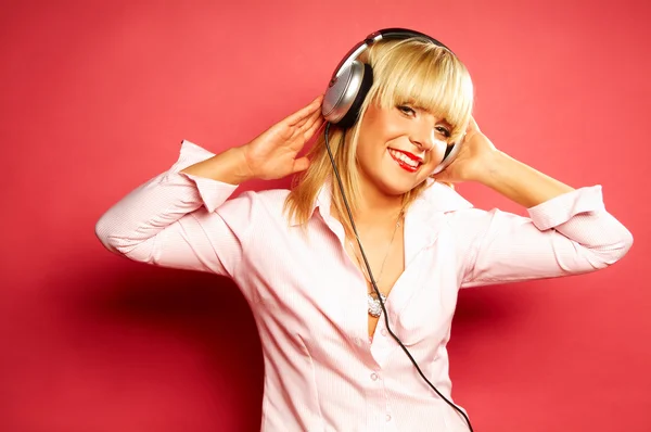 Listening music 2 — Stock Photo, Image