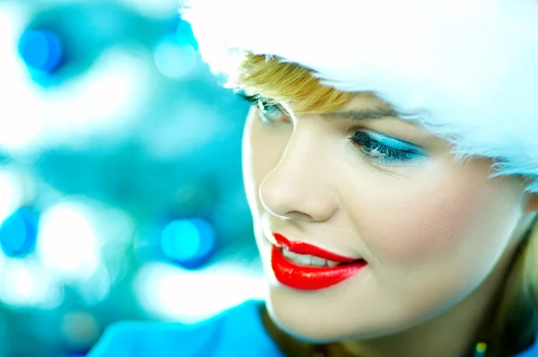 Beautiful Blue Christmas — Stock Photo, Image