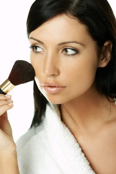 Beauty routines Stock Image
