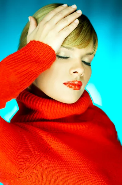 Red Sweater — Stock Photo, Image