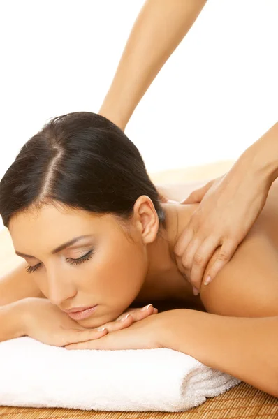 Spa en massage — Stockfoto