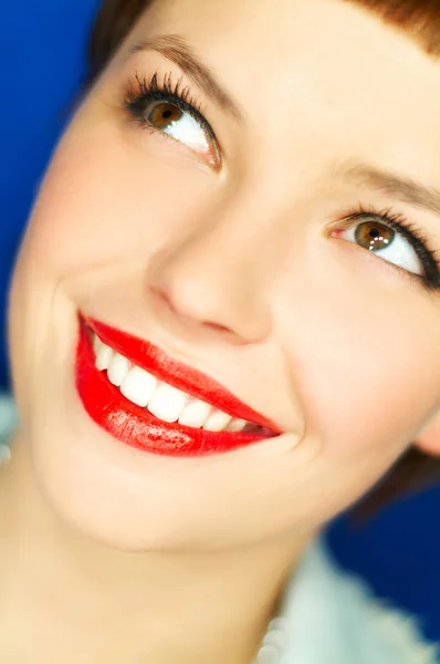 Red Lips Stock Photo