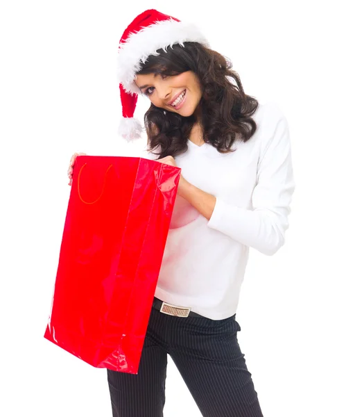 Vánoční nákupy — Stock fotografie