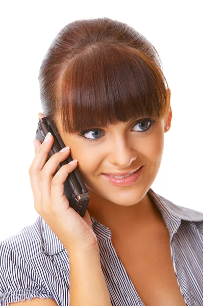 Business Woman on the phone — Stock Photo, Image