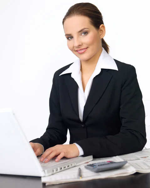 Cute Business Woman Royalty Free Stock Photos