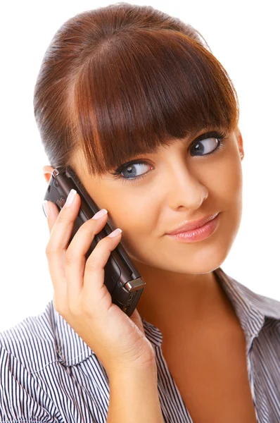 Business Woman on the phone Stock Image