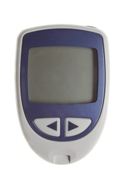 糖尿病设备-血糖测试 — 图库照片