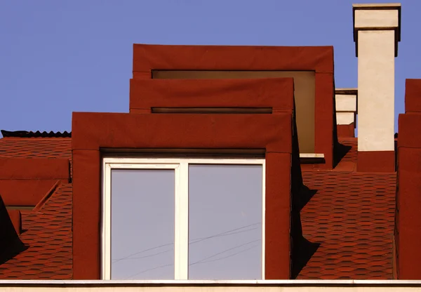 A windows és a tető, a bolgár — Stock Fotó