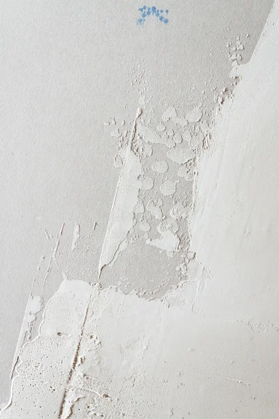 Die weiß verputzte Wand — Stockfoto