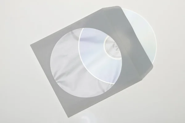CD-диск с голубым лучом — стоковое фото