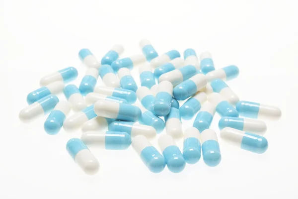 Tabletta fehér háttér — Stock Fotó