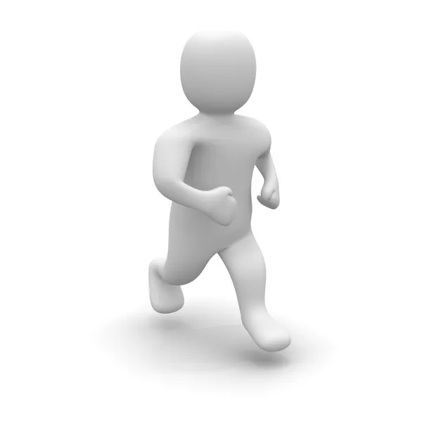 Hombre corriendo — Foto de Stock