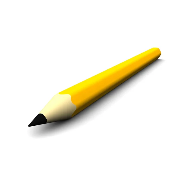 Помаранчевий олівець — стокове фото