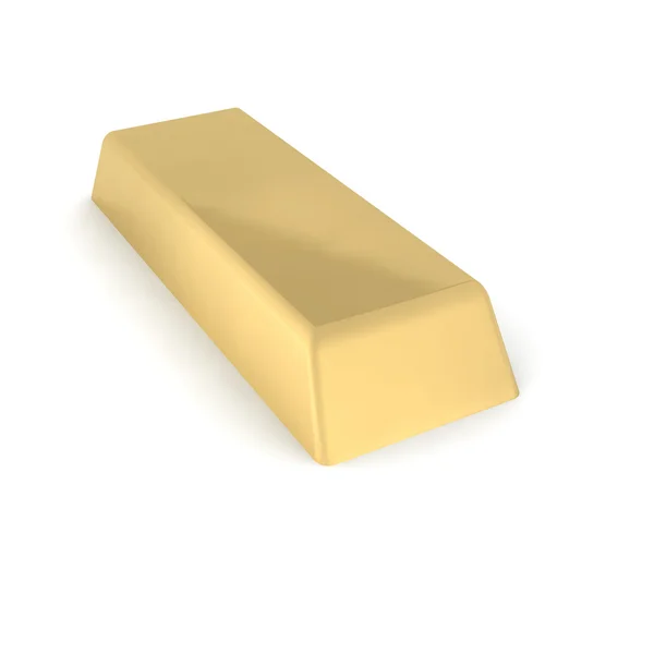Golden ingot — Stock Photo, Image