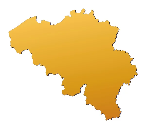 Belgium map — Stock Photo, Image