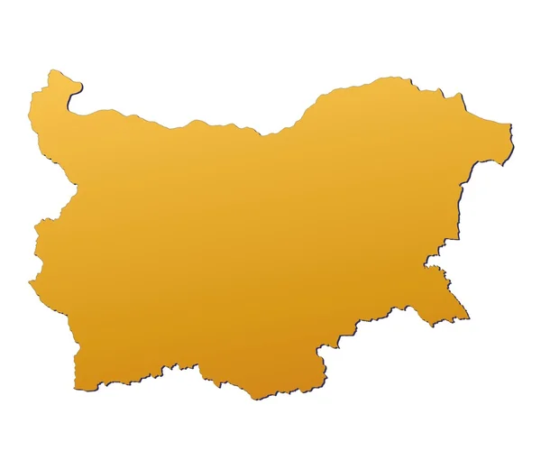 Bulgaria map — Stock Photo, Image