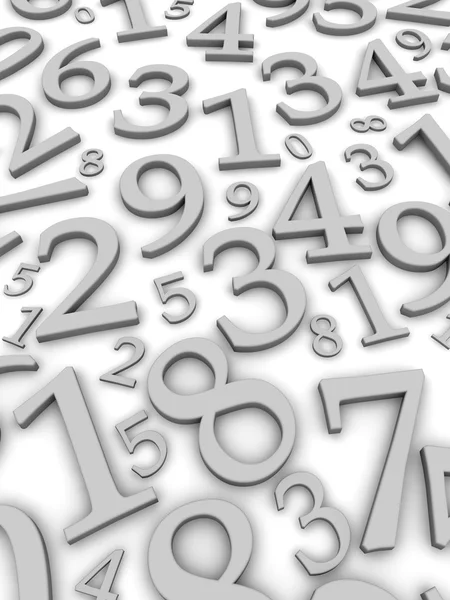 stock image Black and white numbers background