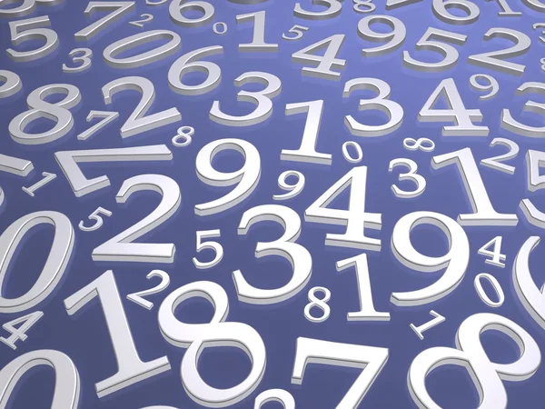 stock image Numbers background