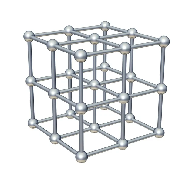 stock image 3d cube model