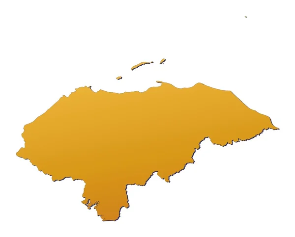Honduras map — Stock Photo, Image