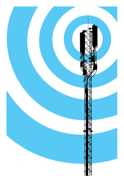 Mobile communication mast