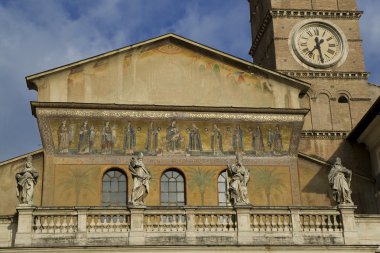 trastevere Santa maria Kilisesi,