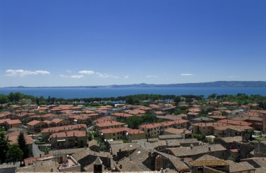 İtalyan şehri bolsena görüntüleme