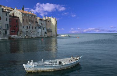 Hırvat şehir Rovinj (Rovigno)