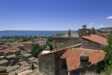 İtalyan şehri bolsena görüntüleme