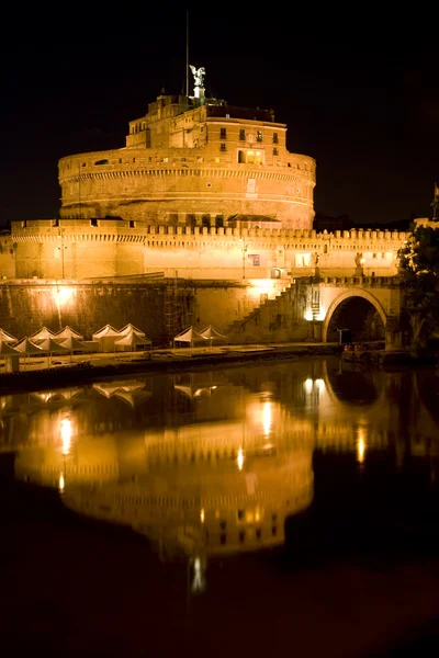 Castello Sant'Angelo a Roma — Foto Stock