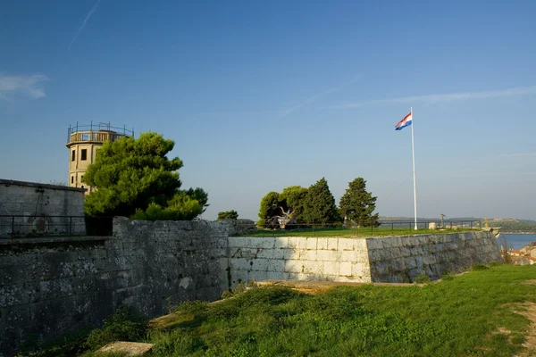 Fortificação na cidade croata Pula — Fotografia de Stock