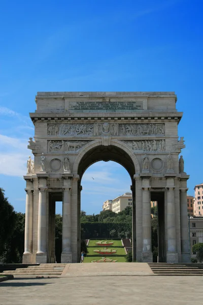 Arco na cidade Génova — Fotografia de Stock