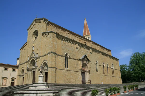 Duomo in Arezzo — Stock Photo, Image
