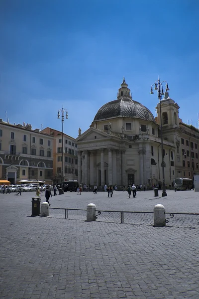 Piazza del Popolo — Stockfoto