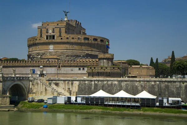 Кастель Сант-Анджело, Рим, Італія. — стокове фото
