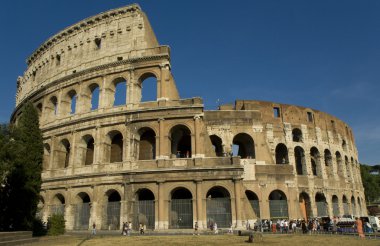 Colosseum in Rome, Italy clipart