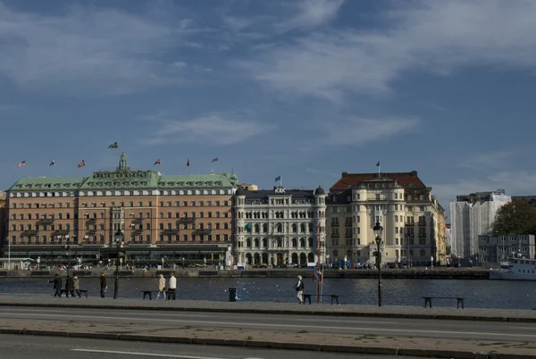 Вид на Стокгольм — стоковое фото