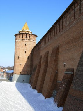 eski duvarlar, kolomna, Rusya Federasyonu