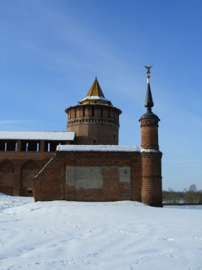 eski duvarlar, kolomna, Rusya Federasyonu