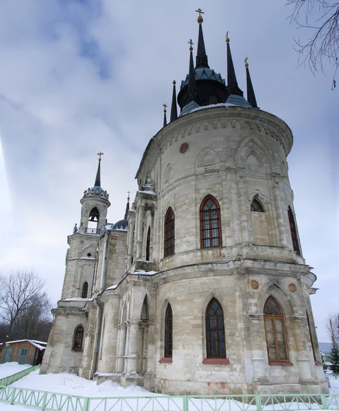 The orthodox church in Bykovo, Russia — Stock Photo, Image