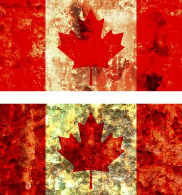 Old flag of canada