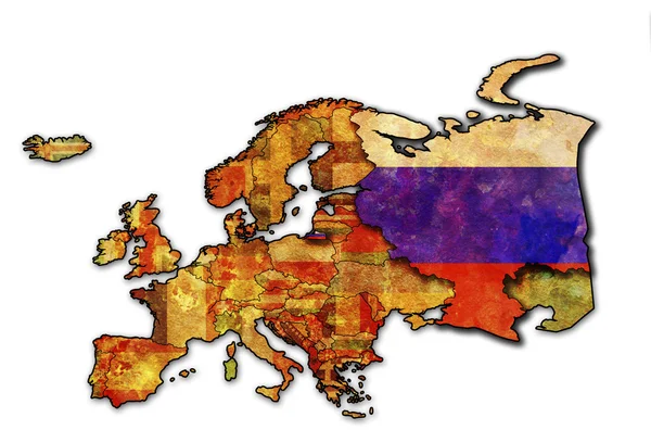 Alte Flagge von Russland — Stockfoto