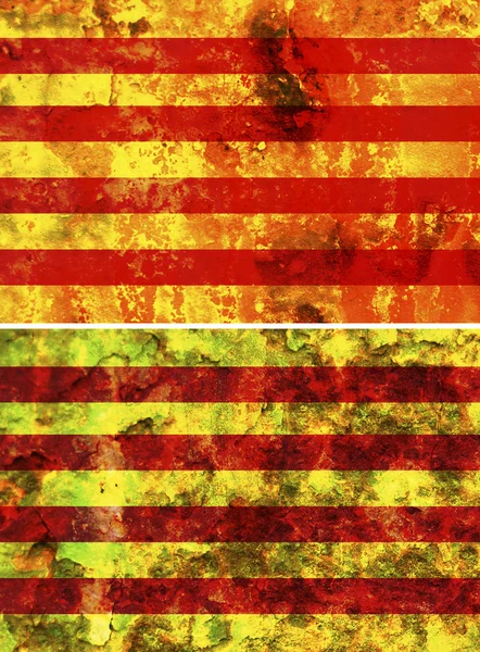 Catalonia eski bayrağı — Stok fotoğraf