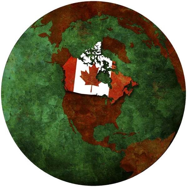 Канада на земле — стоковое фото