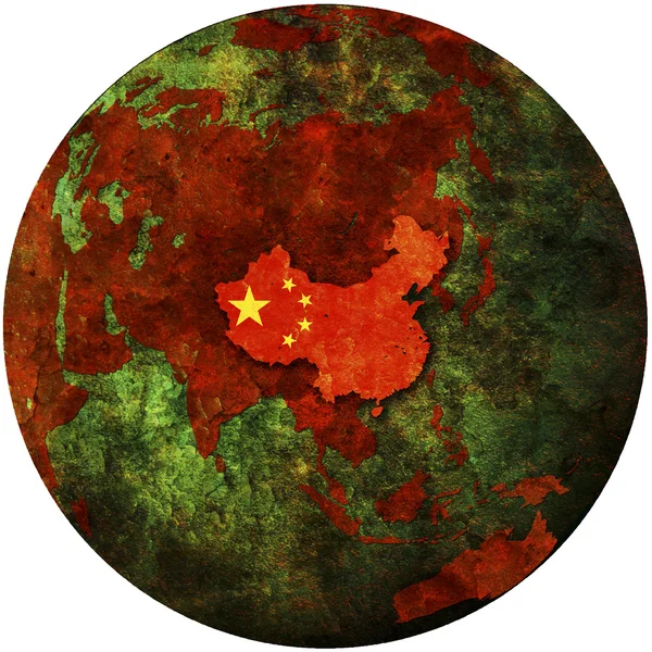 Kina på jorden - Stock-foto