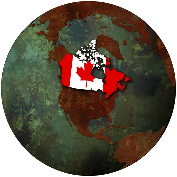 Canadá na terra — Fotografia de Stock