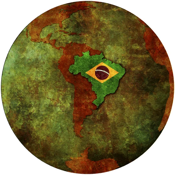 Bandiera Brasile — Foto Stock
