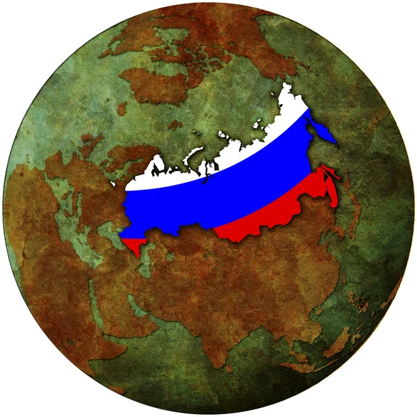 Rus federasyon bayrağı — Stok fotoğraf